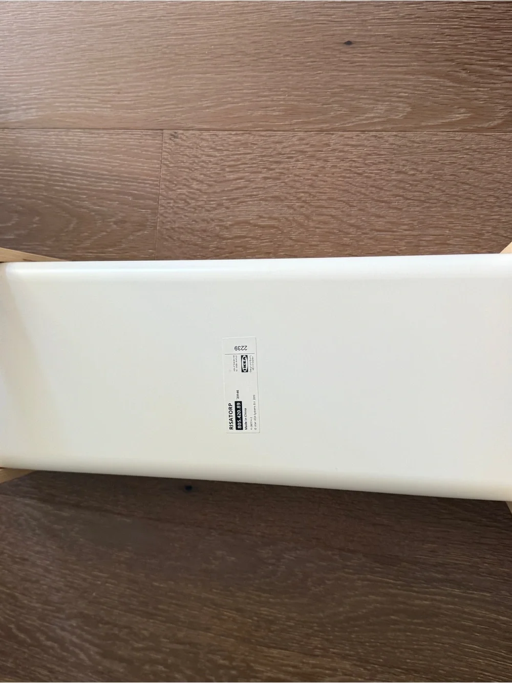 IKEA Risatorp Organizer Caddy with Wood Legs